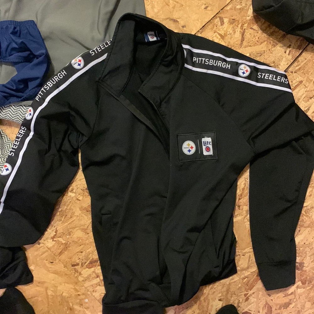Steelers zip up jacket